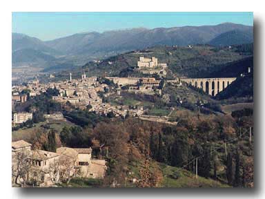 Panorama di Spoleto