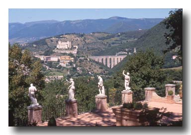 La terrazza su Spoleto